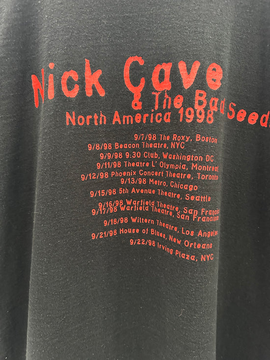 Nick Cave & The Bad Seeds 1998 - tour shirt